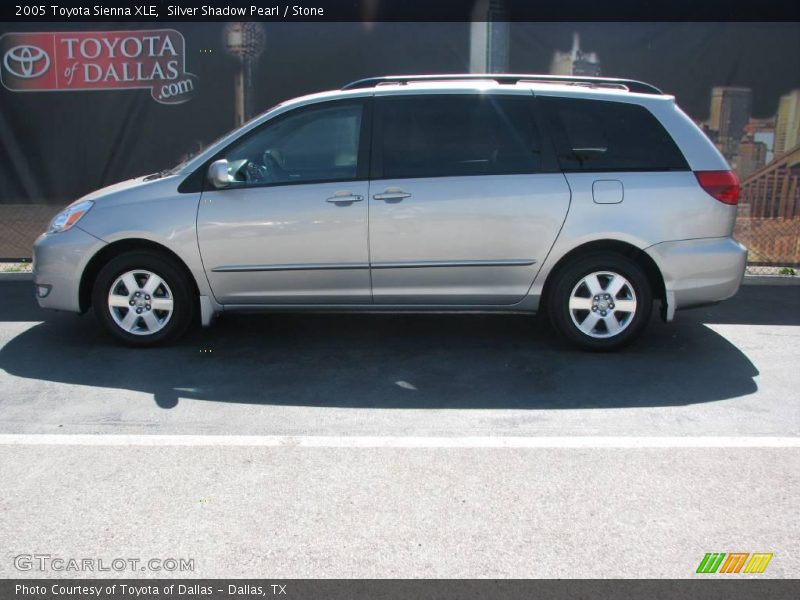 Silver Shadow Pearl / Stone 2005 Toyota Sienna XLE