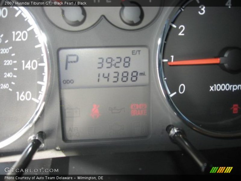 Black Pearl / Black 2007 Hyundai Tiburon GT