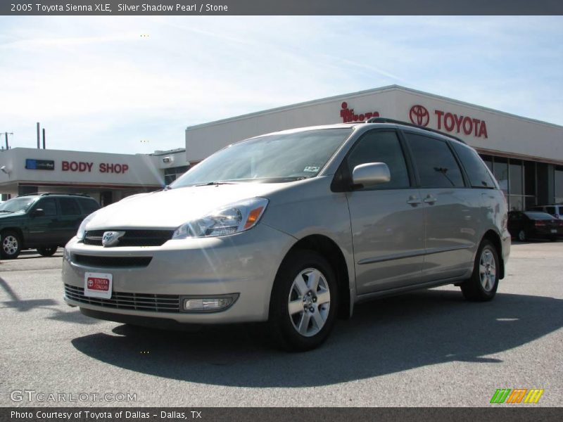 Silver Shadow Pearl / Stone 2005 Toyota Sienna XLE