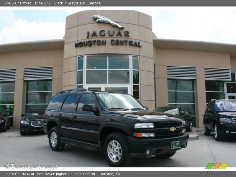 Black / Gray/Dark Charcoal 2006 Chevrolet Tahoe Z71