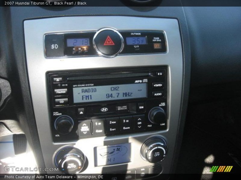 Black Pearl / Black 2007 Hyundai Tiburon GT