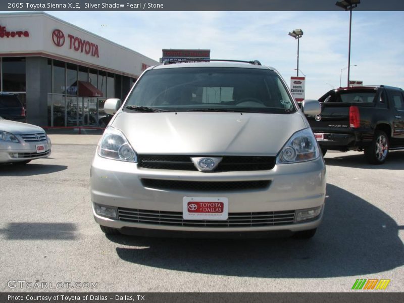 Silver Shadow Pearl / Stone 2005 Toyota Sienna XLE