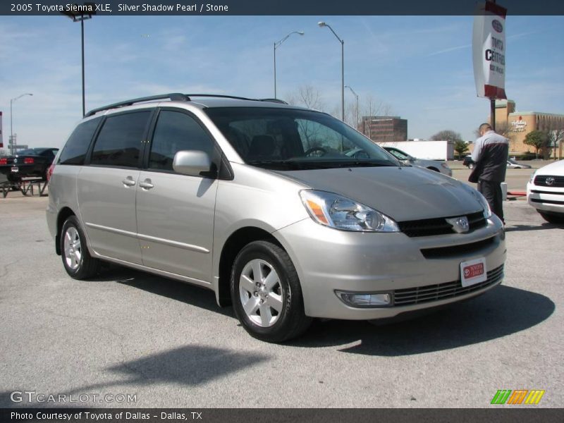 Silver Shadow Pearl / Stone 2005 Toyota Sienna XLE