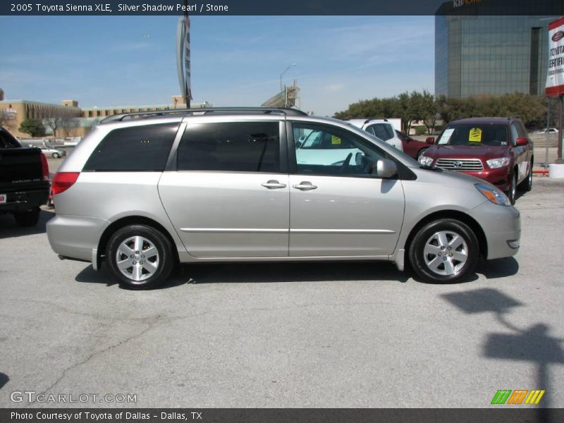 Silver Shadow Pearl / Stone 2005 Toyota Sienna XLE
