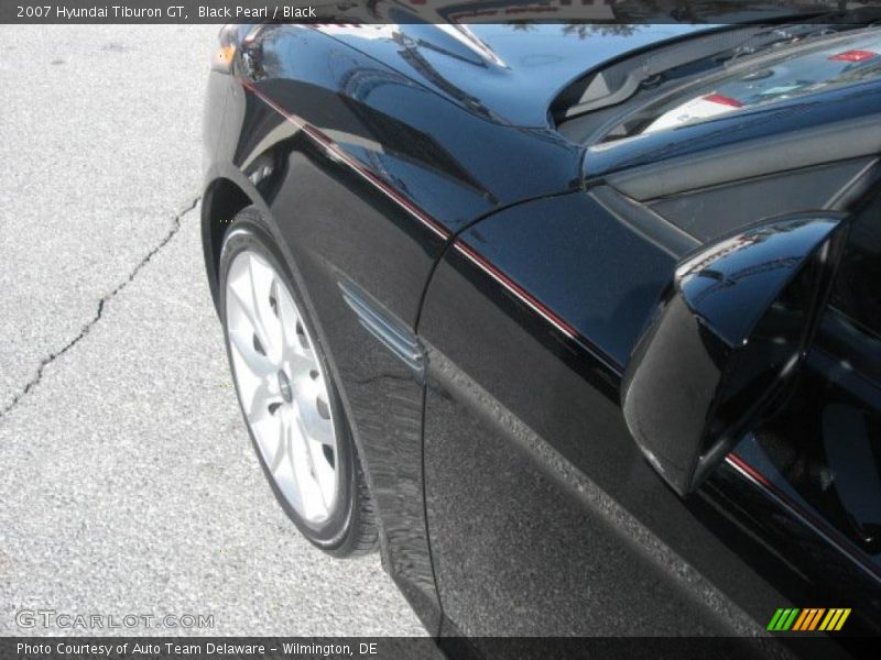 Black Pearl / Black 2007 Hyundai Tiburon GT