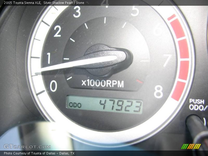 Silver Shadow Pearl / Stone 2005 Toyota Sienna XLE