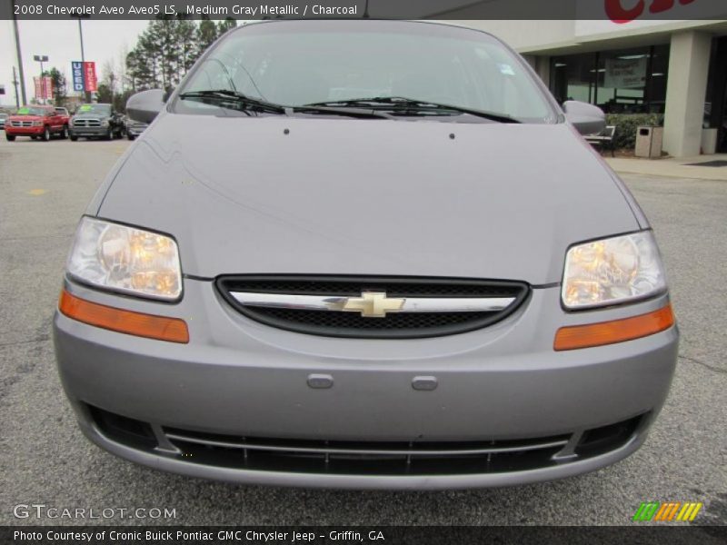Medium Gray Metallic / Charcoal 2008 Chevrolet Aveo Aveo5 LS