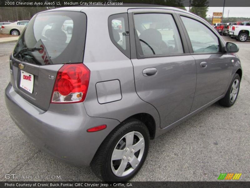 Medium Gray Metallic / Charcoal 2008 Chevrolet Aveo Aveo5 LS