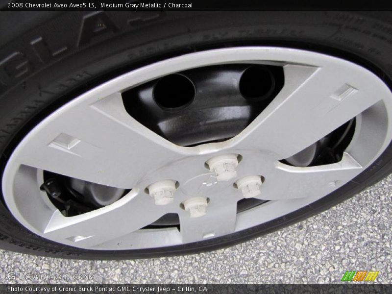 Medium Gray Metallic / Charcoal 2008 Chevrolet Aveo Aveo5 LS
