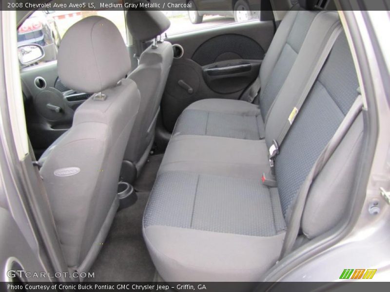 Medium Gray Metallic / Charcoal 2008 Chevrolet Aveo Aveo5 LS