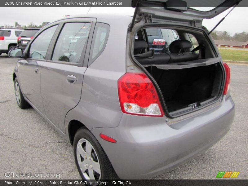 Medium Gray Metallic / Charcoal 2008 Chevrolet Aveo Aveo5 LS