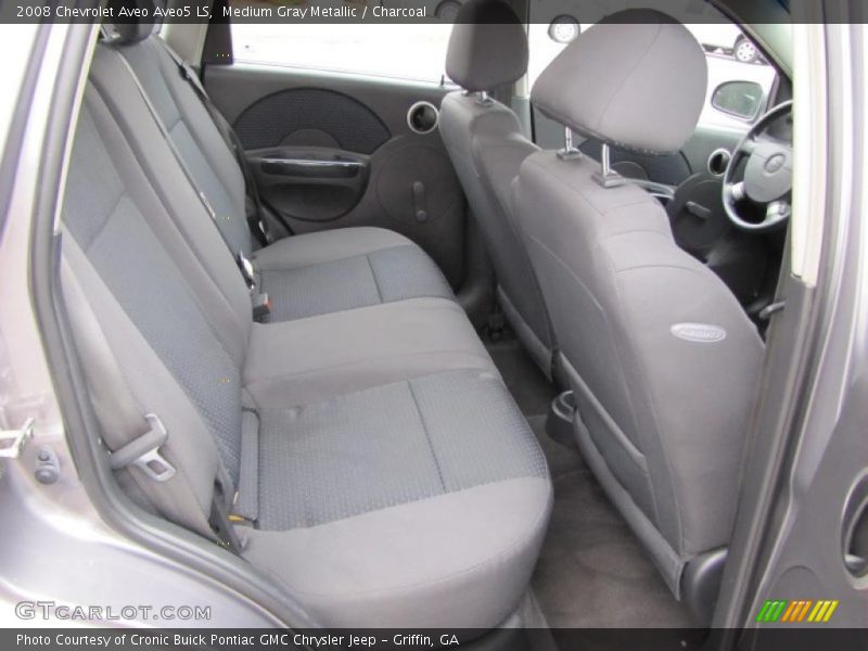 Medium Gray Metallic / Charcoal 2008 Chevrolet Aveo Aveo5 LS