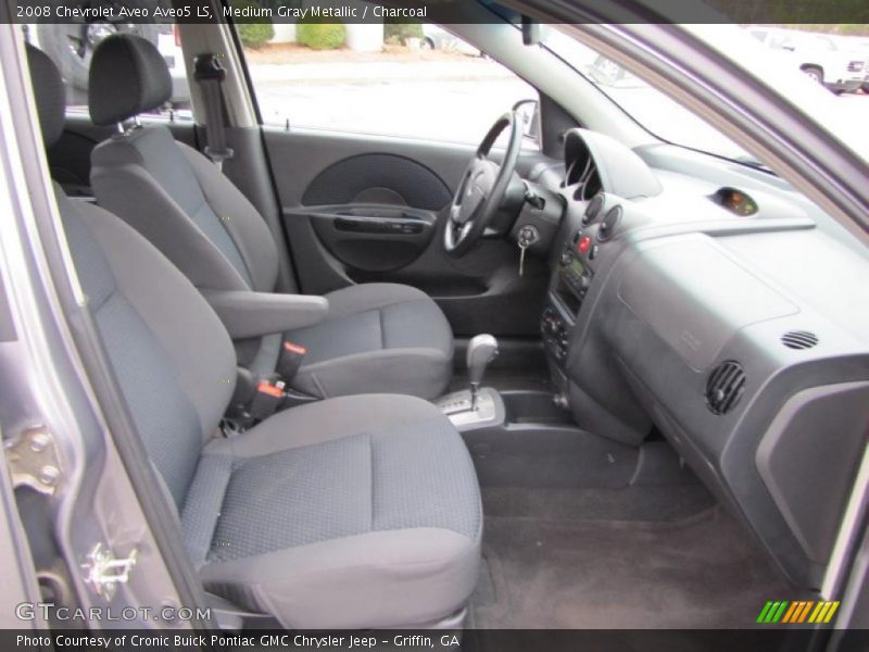 Medium Gray Metallic / Charcoal 2008 Chevrolet Aveo Aveo5 LS