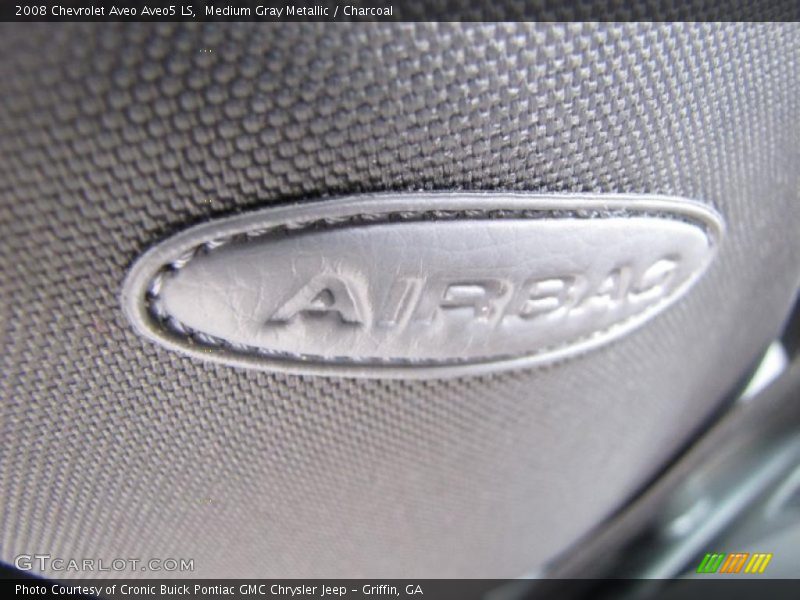 Medium Gray Metallic / Charcoal 2008 Chevrolet Aveo Aveo5 LS
