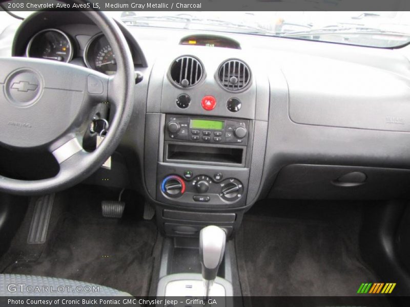 Medium Gray Metallic / Charcoal 2008 Chevrolet Aveo Aveo5 LS