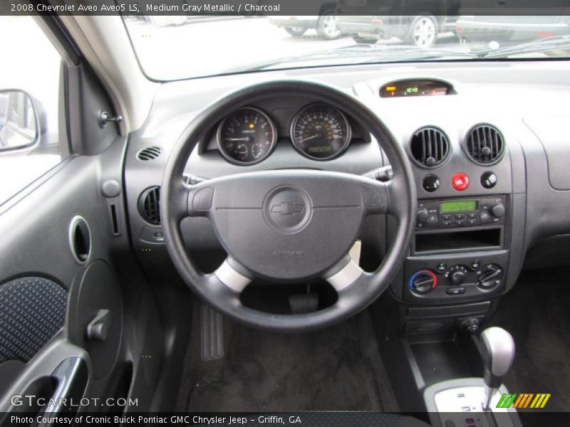 Medium Gray Metallic / Charcoal 2008 Chevrolet Aveo Aveo5 LS