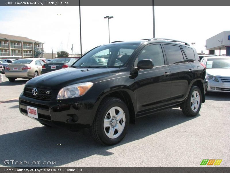 Black / Taupe 2006 Toyota RAV4 V6