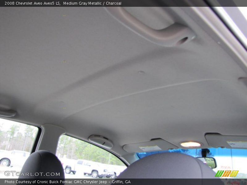 Medium Gray Metallic / Charcoal 2008 Chevrolet Aveo Aveo5 LS