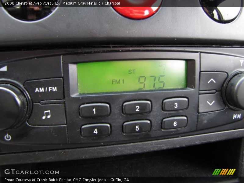Medium Gray Metallic / Charcoal 2008 Chevrolet Aveo Aveo5 LS