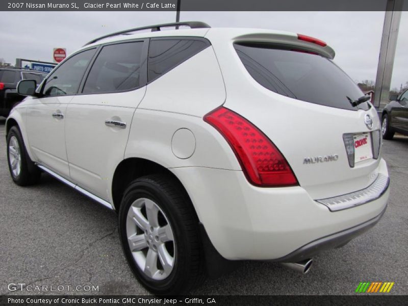 Glacier Pearl White / Cafe Latte 2007 Nissan Murano SL