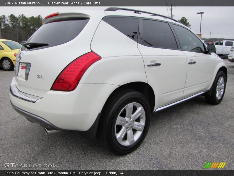 Glacier Pearl White / Cafe Latte 2007 Nissan Murano SL