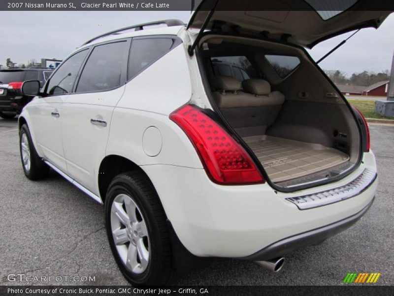 Glacier Pearl White / Cafe Latte 2007 Nissan Murano SL