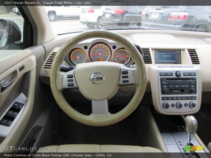Glacier Pearl White / Cafe Latte 2007 Nissan Murano SL