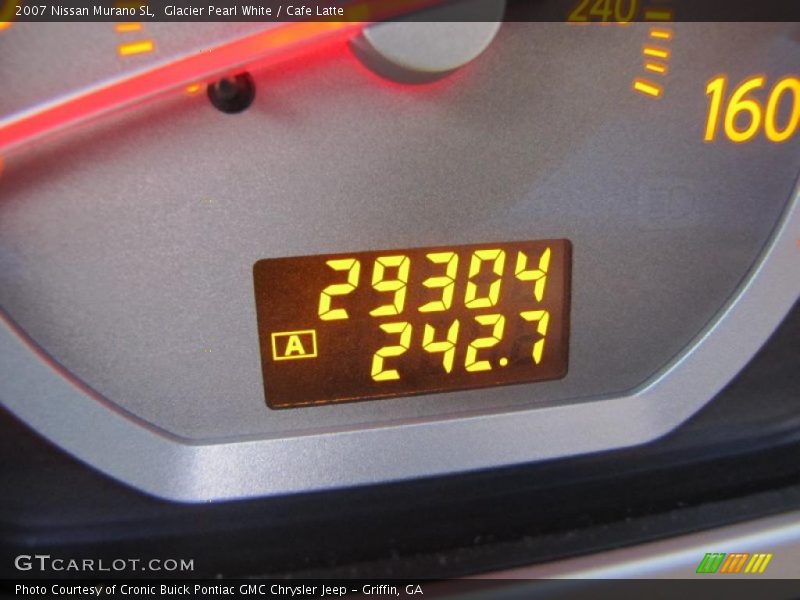 Glacier Pearl White / Cafe Latte 2007 Nissan Murano SL
