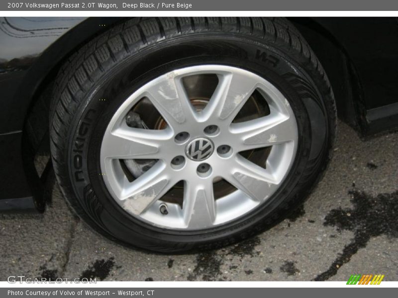 Deep Black / Pure Beige 2007 Volkswagen Passat 2.0T Wagon