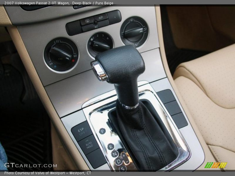 Deep Black / Pure Beige 2007 Volkswagen Passat 2.0T Wagon