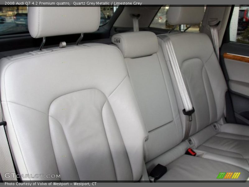  2008 Q7 4.2 Premium quattro Limestone Grey Interior