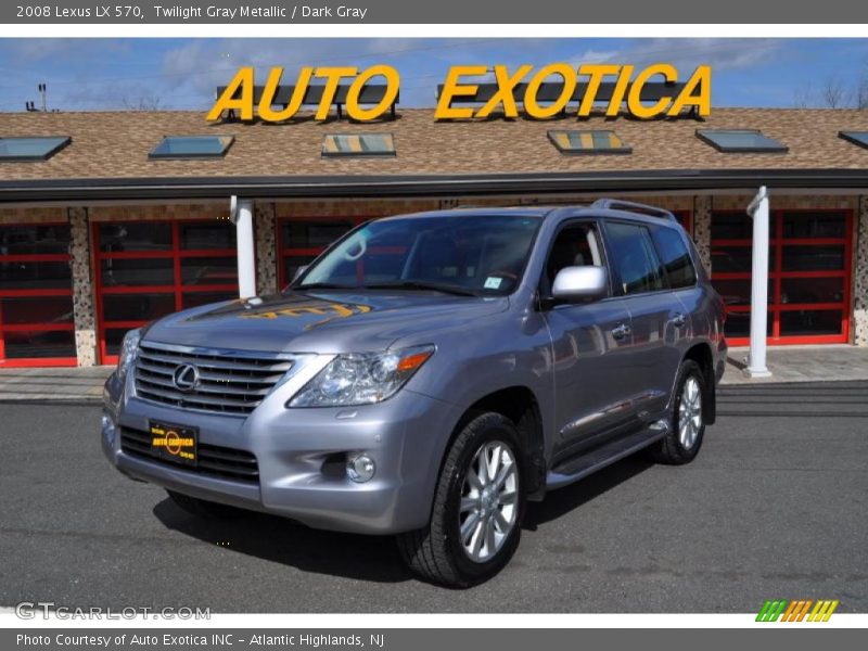 Twilight Gray Metallic / Dark Gray 2008 Lexus LX 570