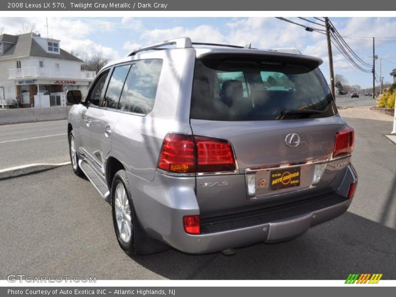 Twilight Gray Metallic / Dark Gray 2008 Lexus LX 570