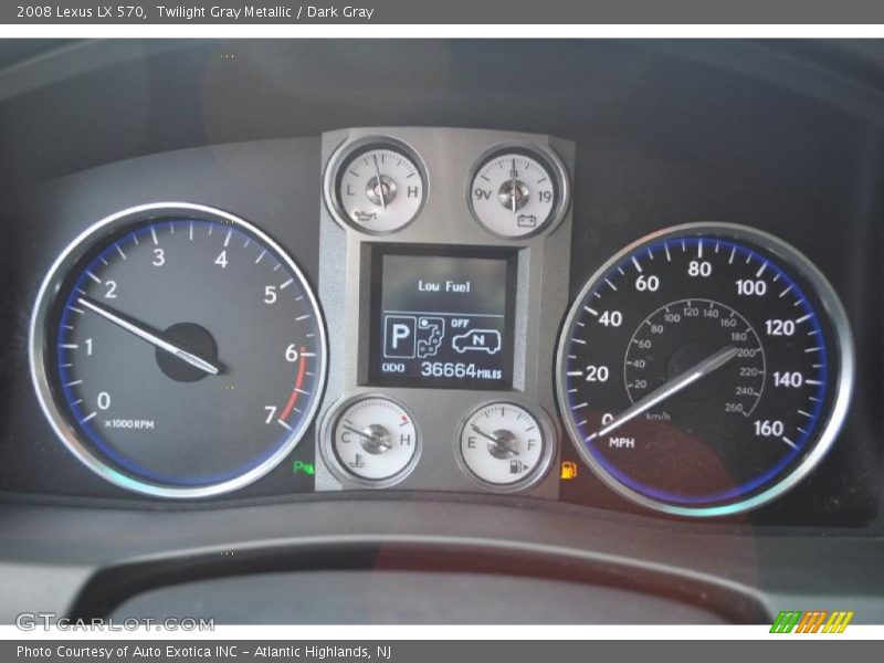  2008 LX 570 570 Gauges