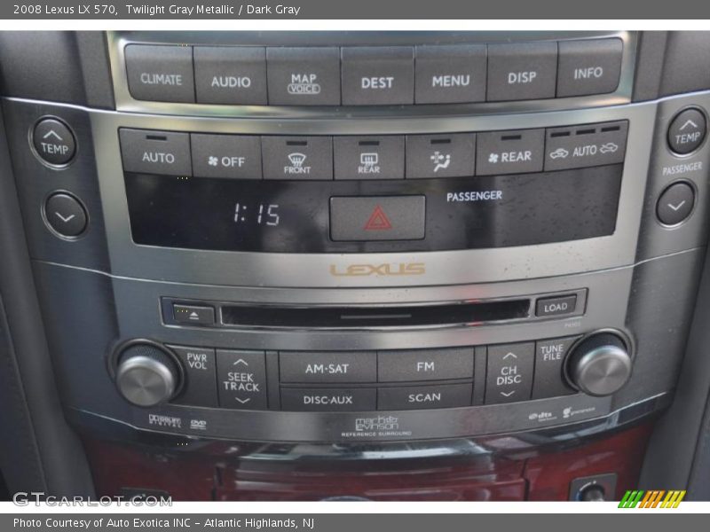 Twilight Gray Metallic / Dark Gray 2008 Lexus LX 570