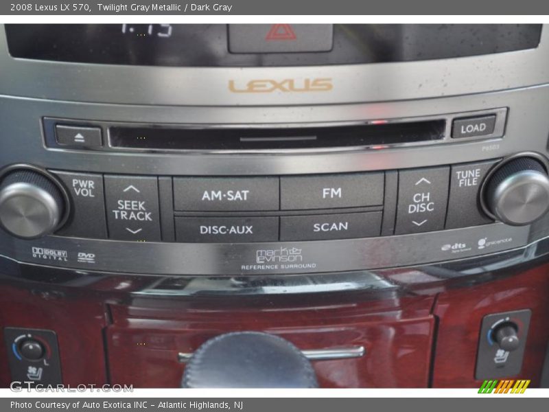 Controls of 2008 LX 570