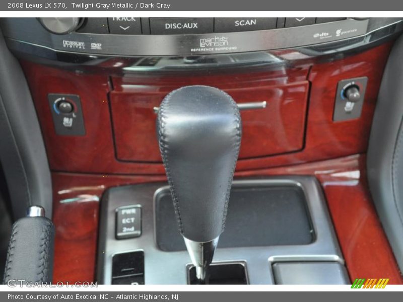 Twilight Gray Metallic / Dark Gray 2008 Lexus LX 570