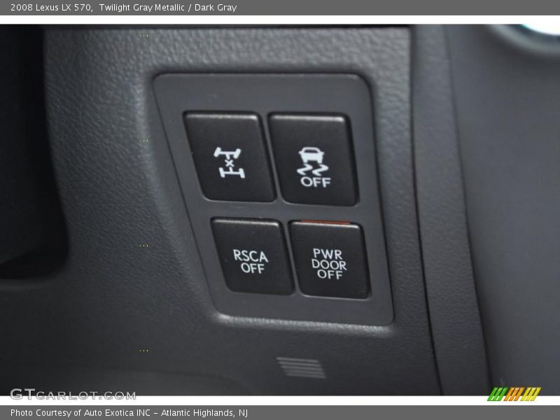 Twilight Gray Metallic / Dark Gray 2008 Lexus LX 570