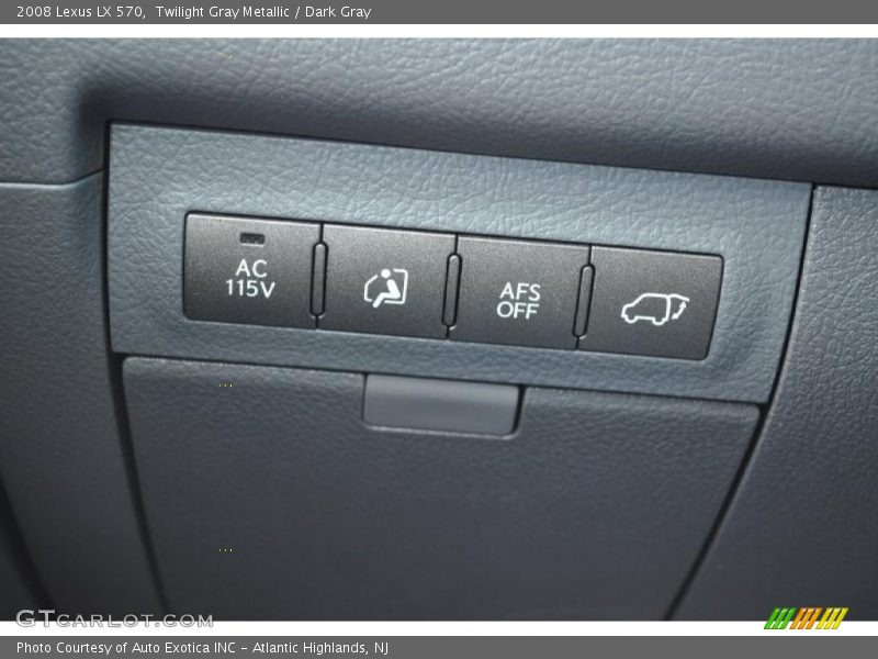 Twilight Gray Metallic / Dark Gray 2008 Lexus LX 570