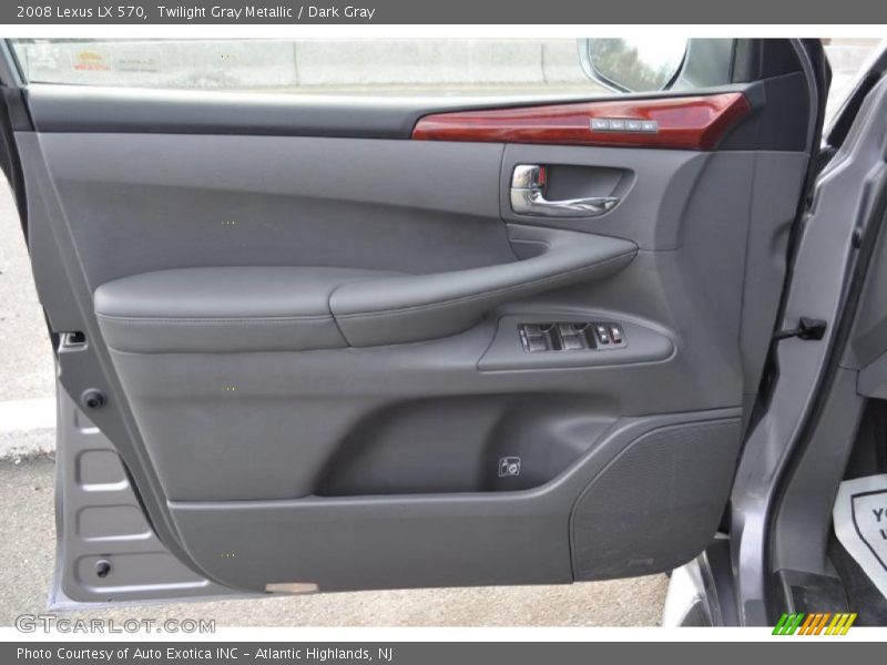 Twilight Gray Metallic / Dark Gray 2008 Lexus LX 570