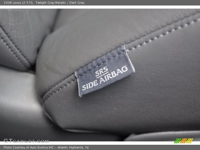 Twilight Gray Metallic / Dark Gray 2008 Lexus LX 570