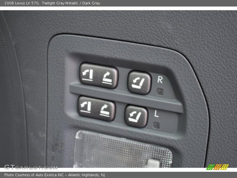 Twilight Gray Metallic / Dark Gray 2008 Lexus LX 570