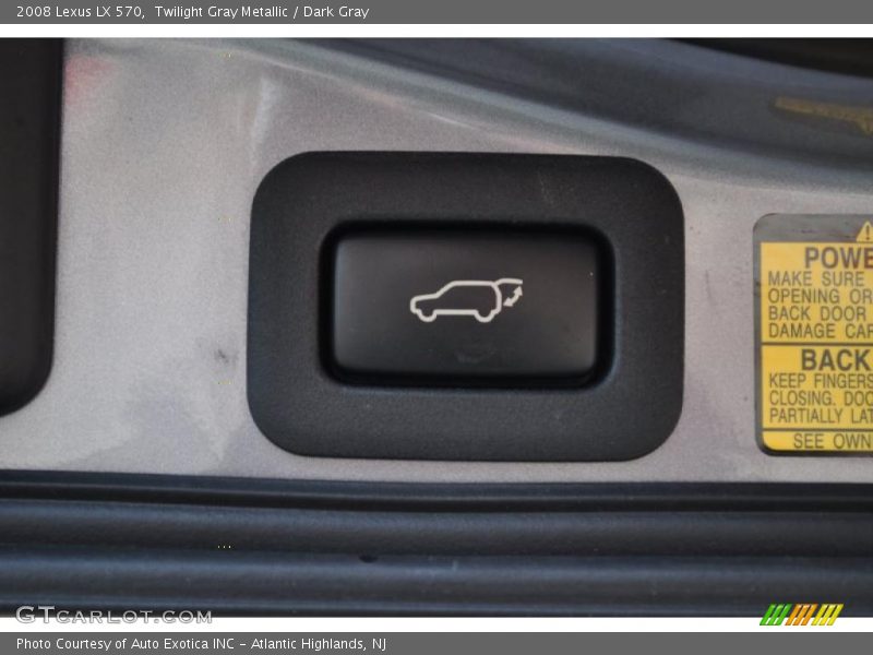 Twilight Gray Metallic / Dark Gray 2008 Lexus LX 570
