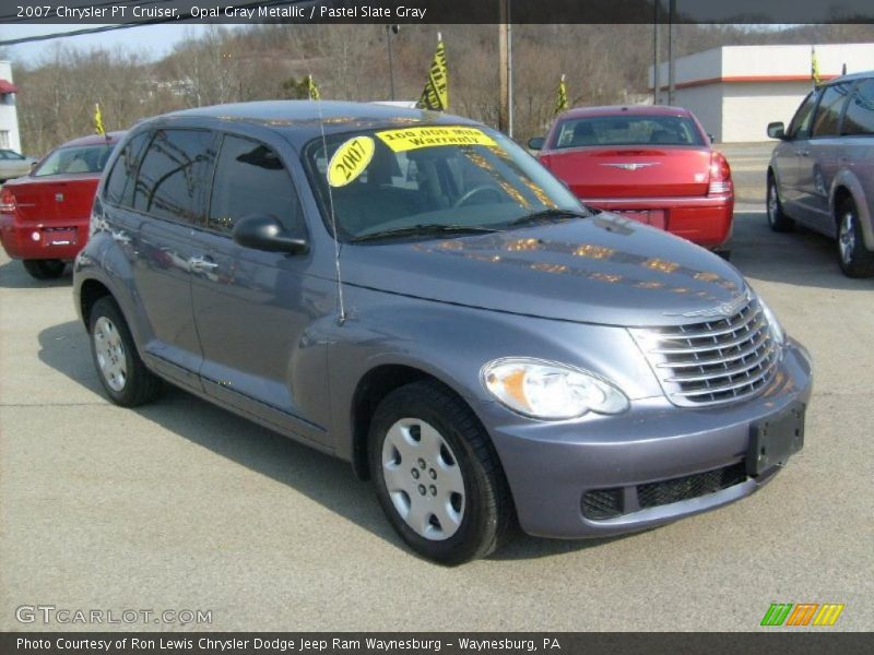 Opal Gray Metallic / Pastel Slate Gray 2007 Chrysler PT Cruiser