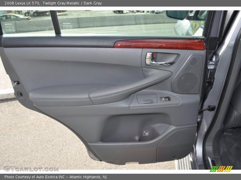 Twilight Gray Metallic / Dark Gray 2008 Lexus LX 570