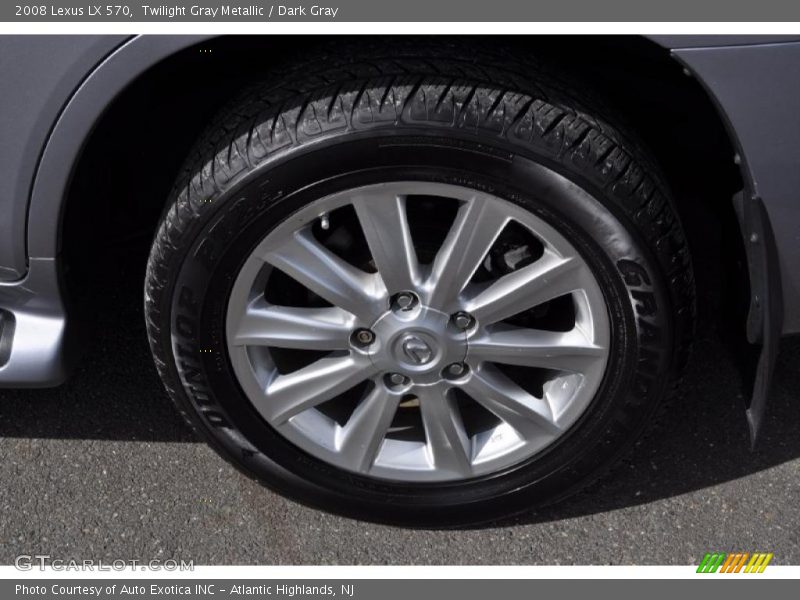 Twilight Gray Metallic / Dark Gray 2008 Lexus LX 570