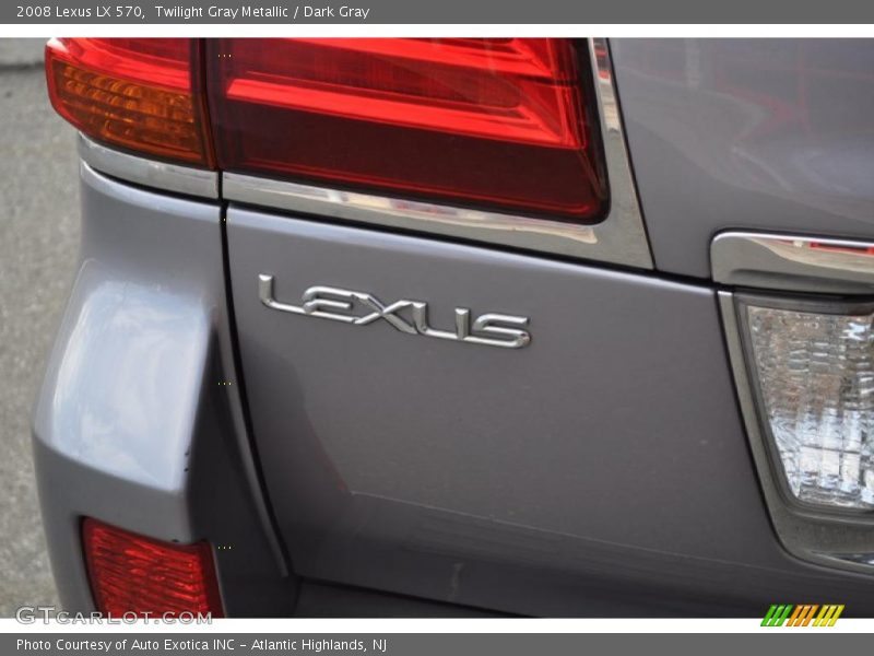Twilight Gray Metallic / Dark Gray 2008 Lexus LX 570