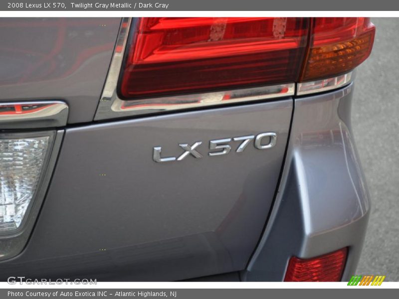 Twilight Gray Metallic / Dark Gray 2008 Lexus LX 570