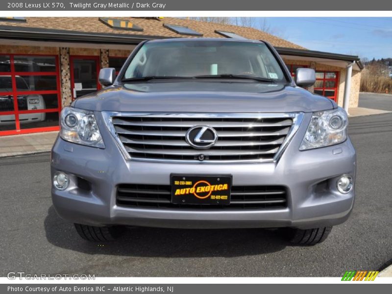 Twilight Gray Metallic / Dark Gray 2008 Lexus LX 570