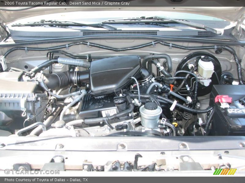 Desert Sand Mica / Graphite Gray 2006 Toyota Tacoma Regular Cab